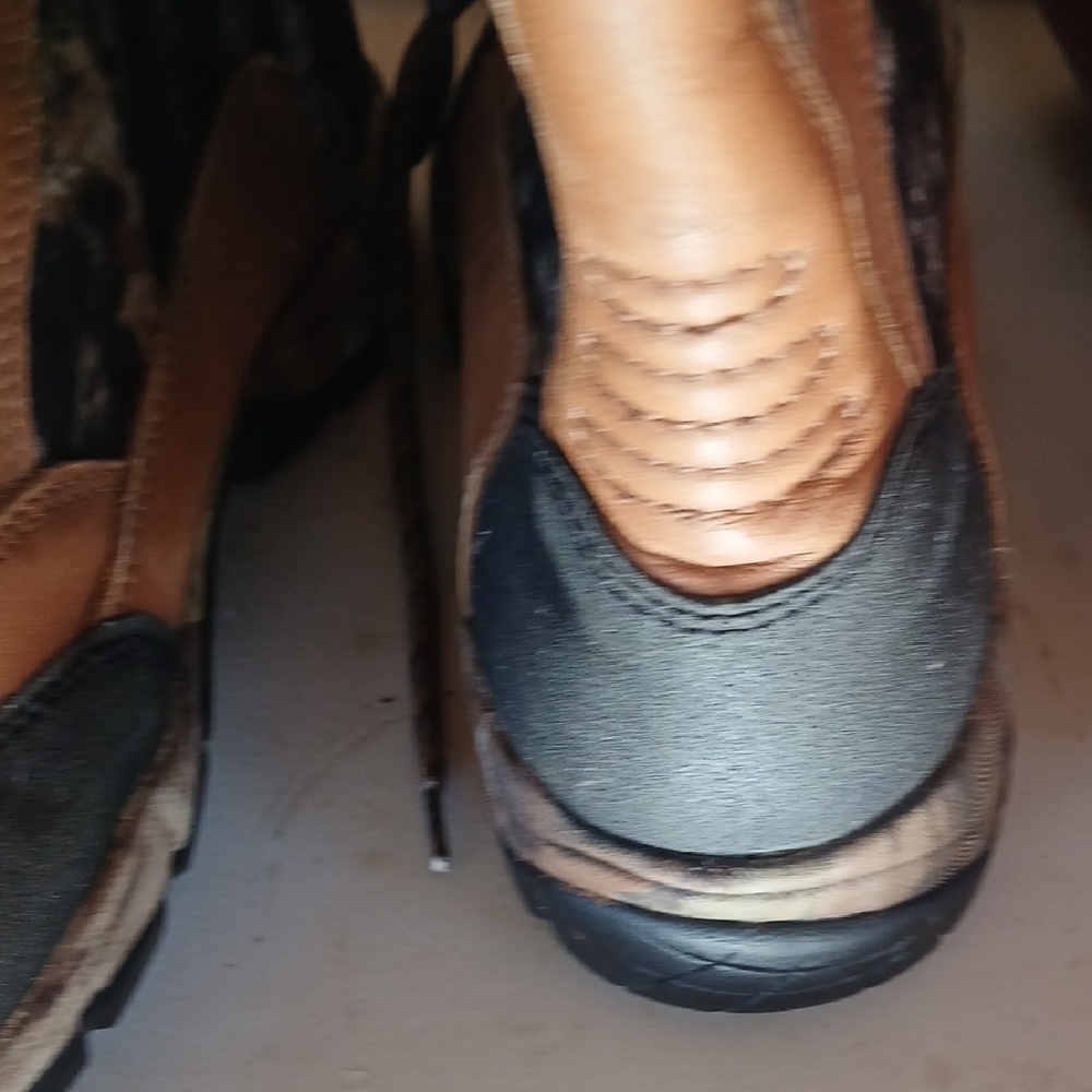 Cabela's Camouflage Leather Boots - Picture 8 of 9
